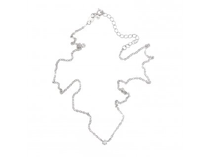 Stříbrný náhrdelník s kamínkem AGS1003