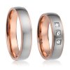 Ocelové snubní prsteny William a Kate 018