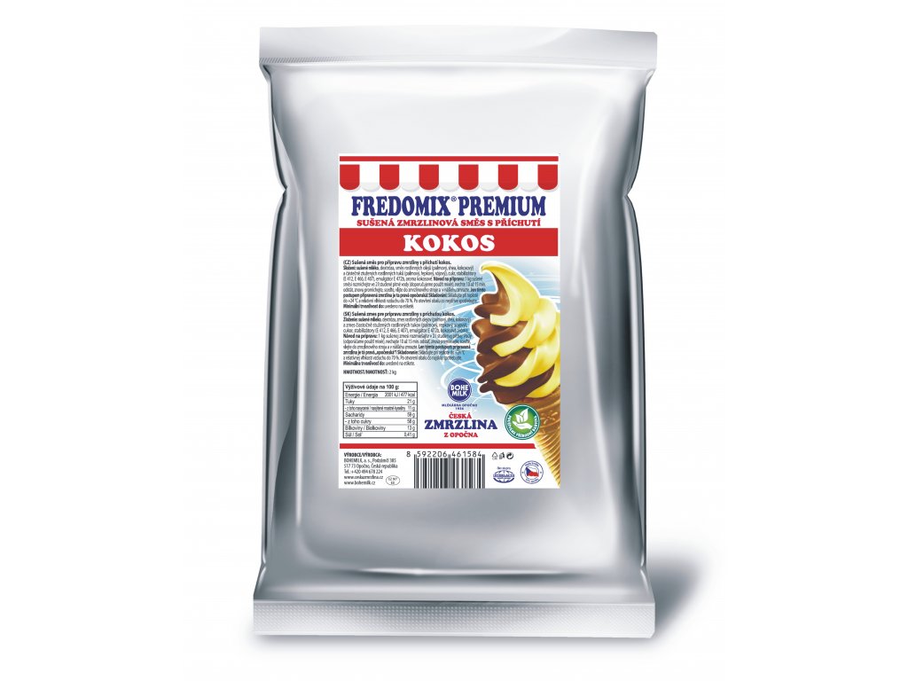 Fredomix Premium Kokos, 2 kg