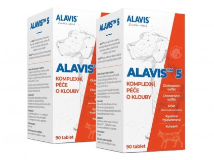 ALAVIS 5 2 x 90tbl Komplexní kloubní výživa pro psy a kočky - hlavní obrázek