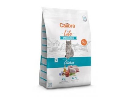 Calibra Cat Life Sterilised Chicken 6kg superprémiové krmivo pro sterilizované kočky