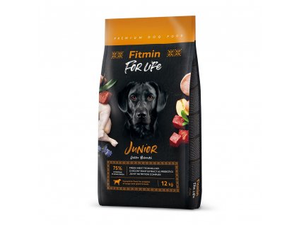 Fitmin Dog For Life Junior large breed 12 kg granule pro štěňata velkých plemen