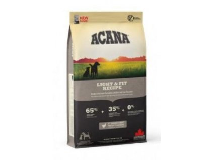Acana Dog Adult Light&Fit Recipe 11,4kg krmivo pro dospělé psy se sníženou aktivitou