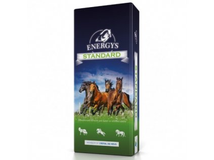 Energys Horse Standard 25 kg krmivo granule pro koně ve střední zátěži