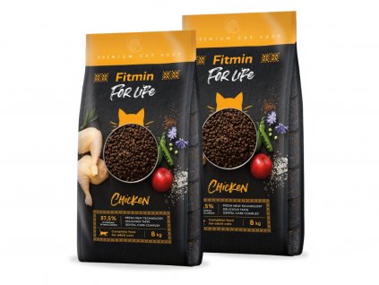 Fitmin Cat For Life Chicken 2 x 8 kg