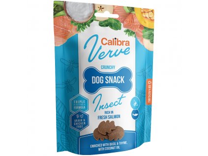 Calibra Dog Verve Crunchy Snack Insect&Salmon 150g