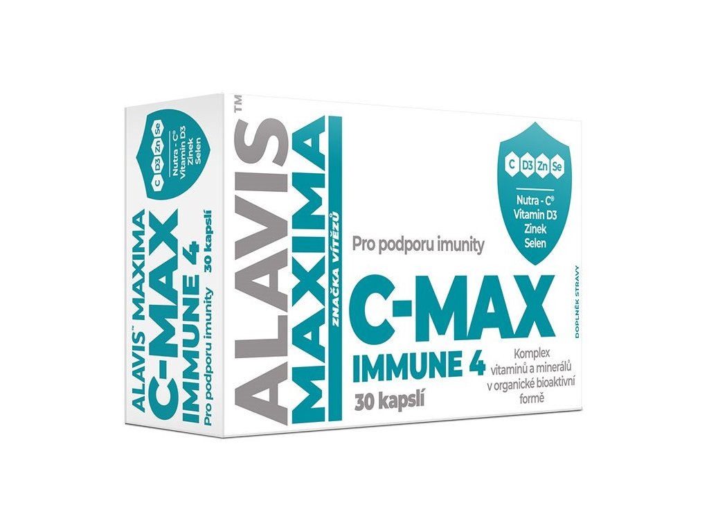 ALAVIS MAXIMA C-MAX immune 4 30cps pro lepší imunitu