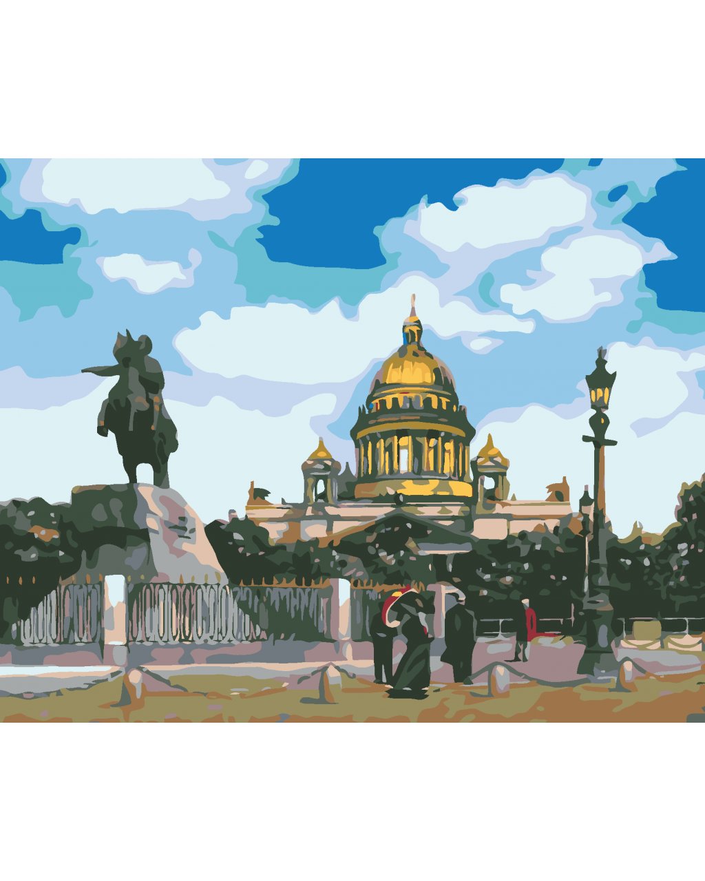 Malowanie po numerach - Petersburg