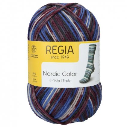 Regia  8ply Nordic Color Grog  08121