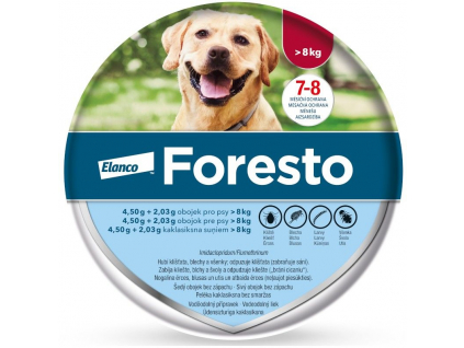 Foresto 70 obojek pro velké psy z kategorie Chovatelské potřeby a krmiva pro psy > Antiparazitika pro psy > Antiparazitní obojky pro psy