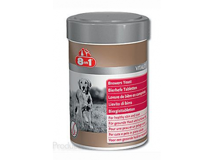 8in1 kvasnice pivovarské pro psy 260tablet z kategorie Chovatelské potřeby a krmiva pro psy > Vitamíny a léčiva pro psy > Vitaminy a minerály pro psy