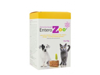 Entero ZOO detoxikační gel 15x10g z kategorie Chovatelské potřeby a krmiva pro psy > Vitamíny a léčiva pro psy > Akutní ošetření psa