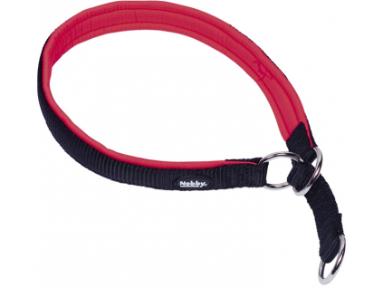 Nobby CLASSIC PRENO polostahovací obojek polstrovaný červená L 50-60cm z kategorie Chovatelské potřeby a krmiva pro psy > Obojky, vodítka a postroje pro psy > Obojky pro psy