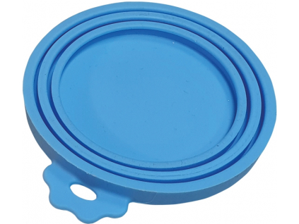 Nobby silikonové víčko na konzervy modrá 1 ks z kategorie Chovatelské potřeby a krmiva pro psy > Misky a dávkovače pro psy > víčka na konzervy pro psy