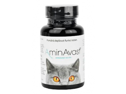 AminAvast Kočka 60 cps z kategorie Chovatelské potřeby a krmiva pro kočky > Vitamíny a léčiva pro kočky > Ledviny a játra koček