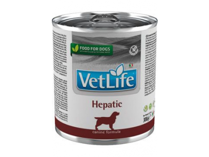 Vet Life Natural Dog konz. Hepatic 300g z kategorie Chovatelské potřeby a krmiva pro psy > Krmiva pro psy > Veterinární diety pro psy