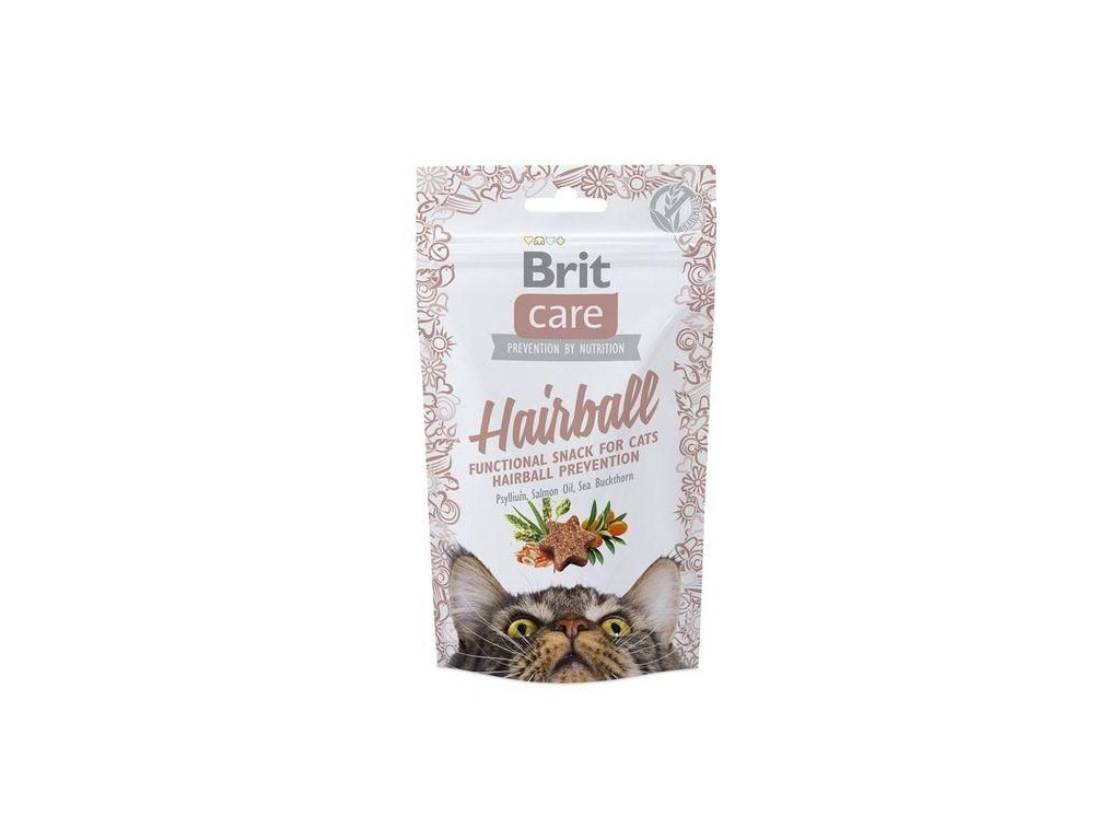 4602 brit care cat snack hairball 50g